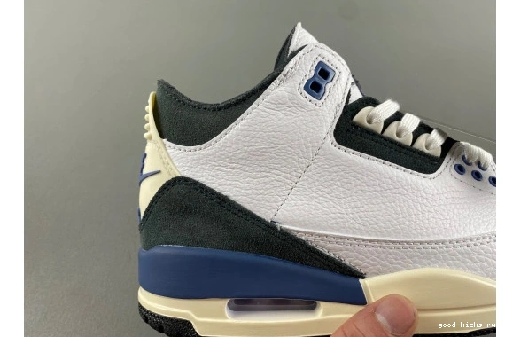 3 Maniére Jordan HV8571-100 HV8571-100 Retro   “Diffused SP Blue”  A OG Ma 0506